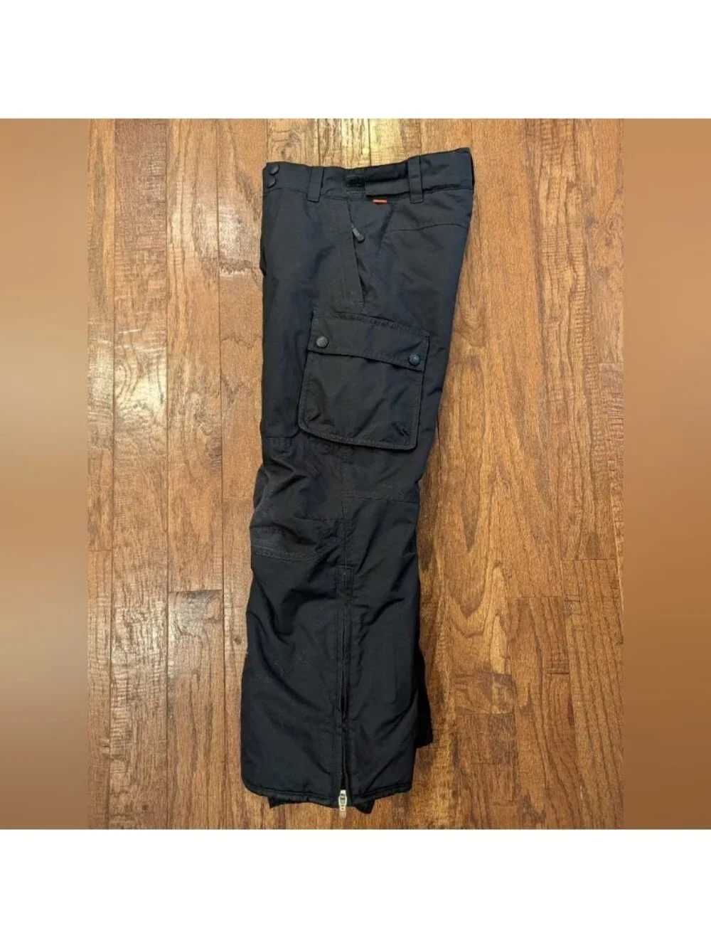 Mec Recco Snow Pants Ski snowboarding pants, black, SZ 8 youth/kids Unisex